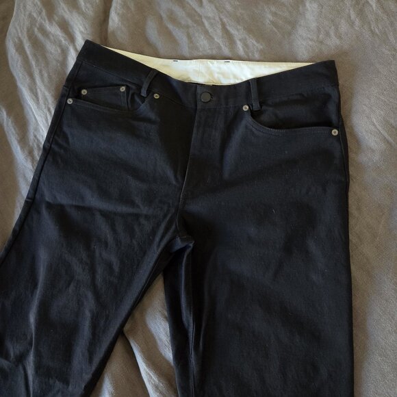 Outlier Bomb Dungarees Men's Pants Bombtwill Black size 33 - Picture 2 of 8